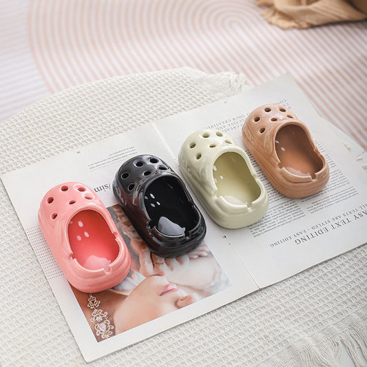 Mini Crocs Ceramic Ashtray
