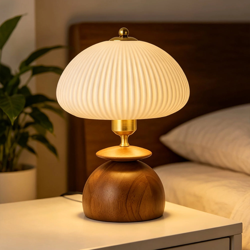 Minimalist Retro Mushroom Table Lamp