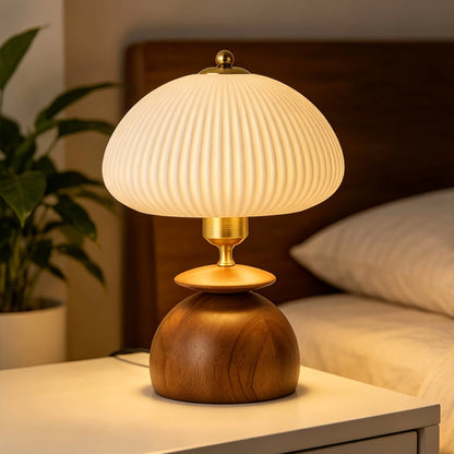 Minimalist Retro Mushroom Table Lamp