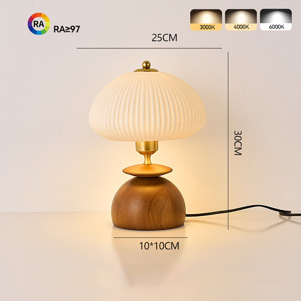 Minimalist Retro Mushroom Table Lamp