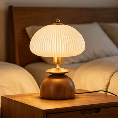 Minimalist Retro Mushroom Table Lamp