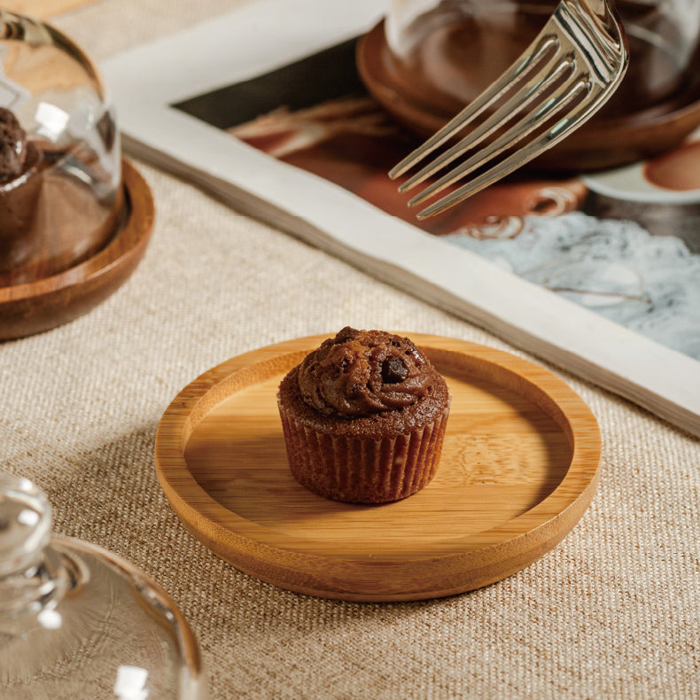 Minimalist Solid Wood Cake Stand