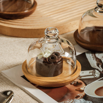 Minimalist Solid Wood Cake Stand