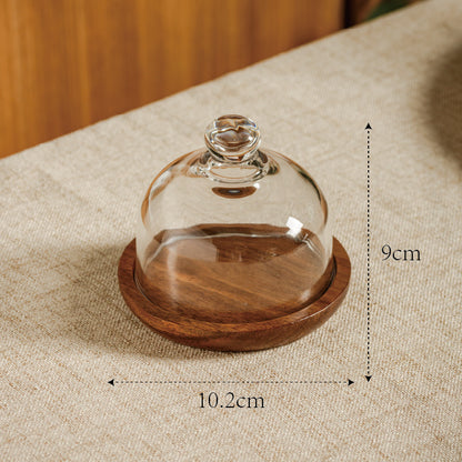 Minimalist Solid Wood Cake Stand
