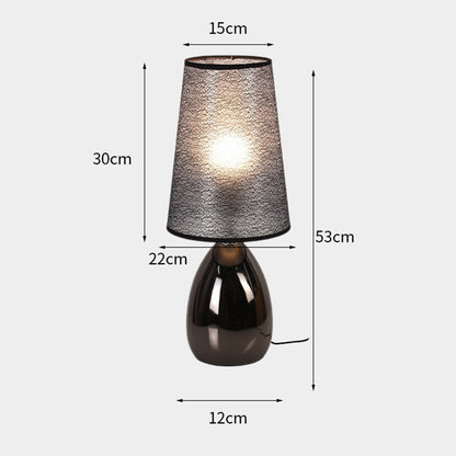 Modern Minimalist Cozy Black Bedside Lamp