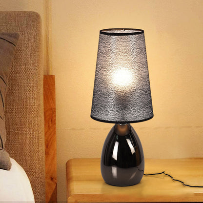 Modern Minimalist Cozy Black Bedside Lamp