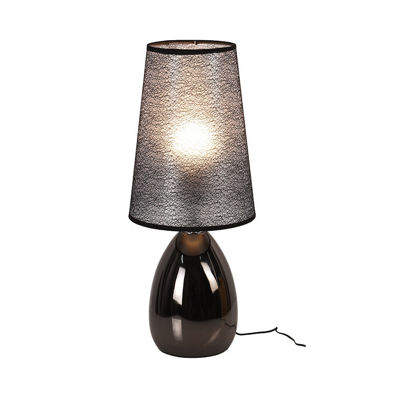 Modern Minimalist Cozy Black Bedside Lamp