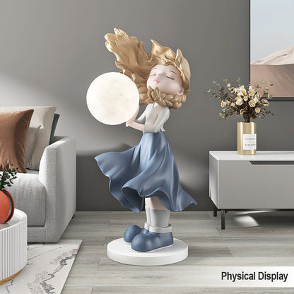 Moon Girl Home Decoration