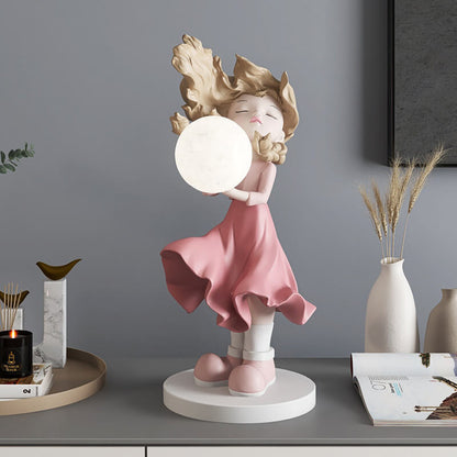 Moon Girl Home Decoration