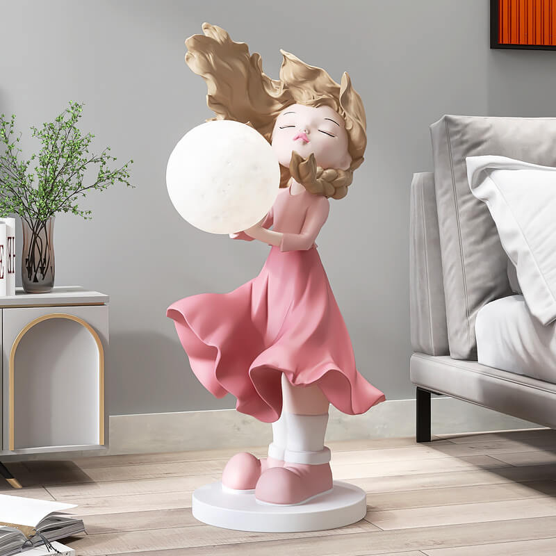 Moon Girl Home Decoration