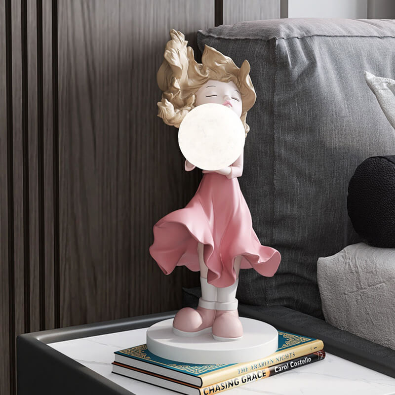 Moon Girl Home Decoration