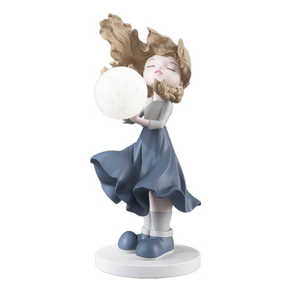 Moon Girl Home Decoration