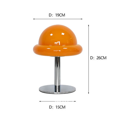 Mushroom Glass Table Lamp