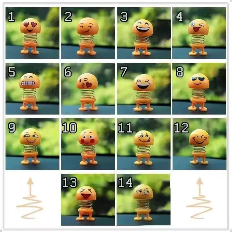 Emoji Doll Ornaments