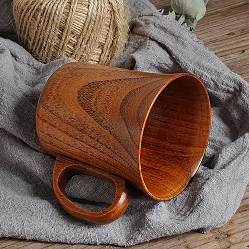 Natural Wood Mug