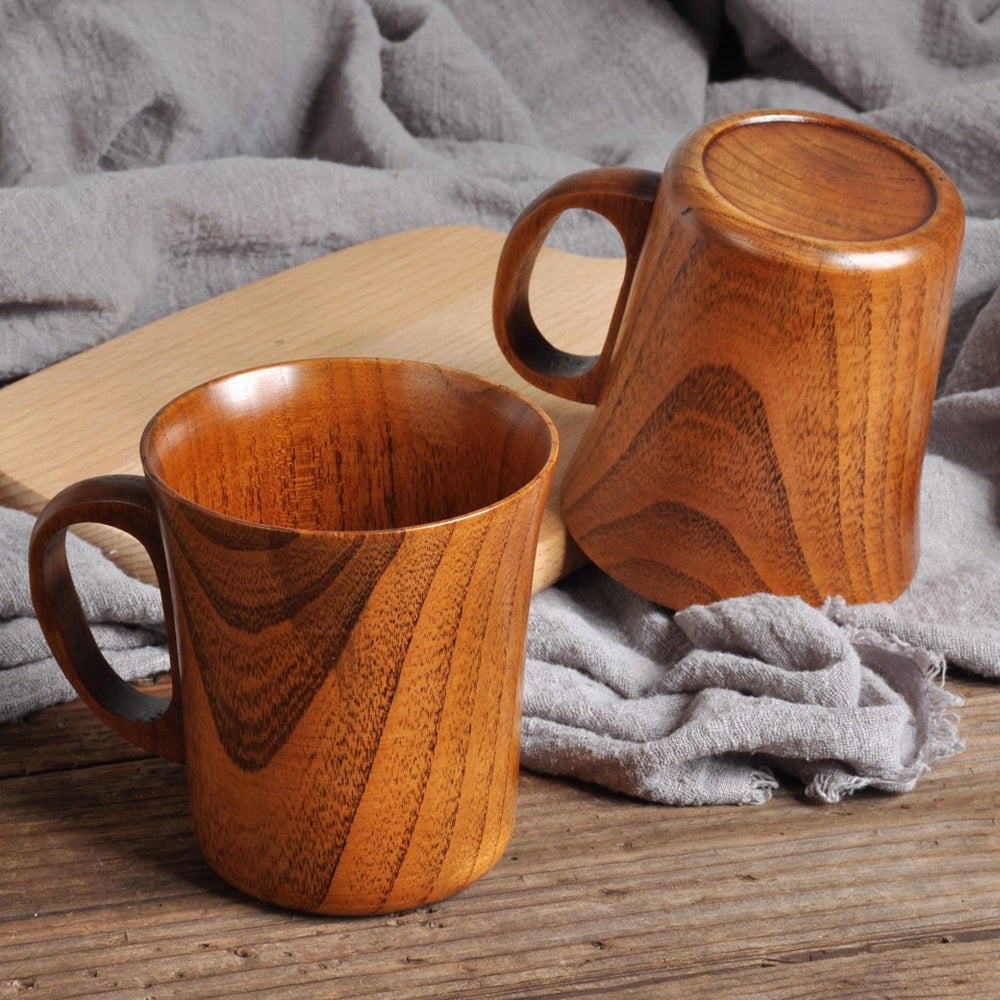 Natural Wood Mug
