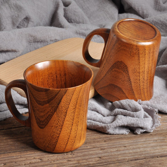 Natural Wood Mug