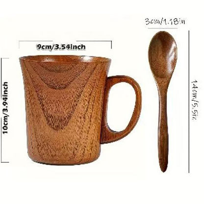 Natural Wood Mug