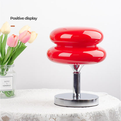 New Egg Tart Glass Desk Lamp