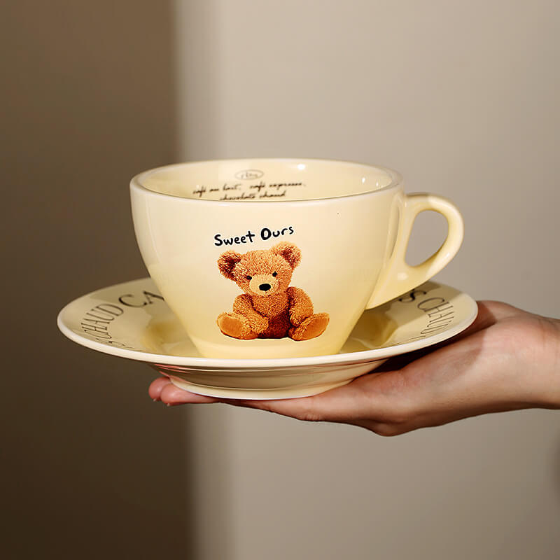 Comedy Bear Coffee Cup