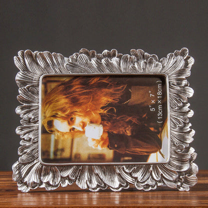 Palm Leaf Metal Photo Frame