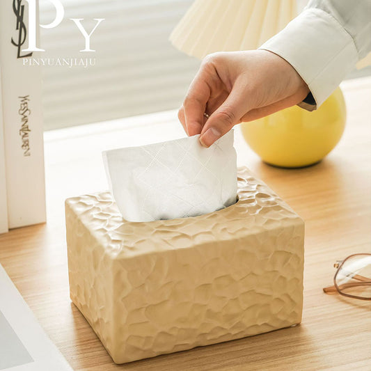 Peanut Ceramic Tissue Box