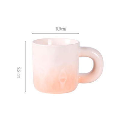 Pearlescent Gradient Ceramic Mug
