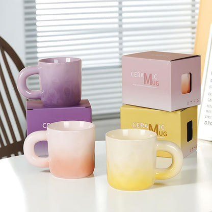 Pearlescent Gradient Ceramic Mug
