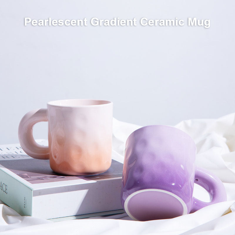 Pearlescent Gradient Ceramic Mug