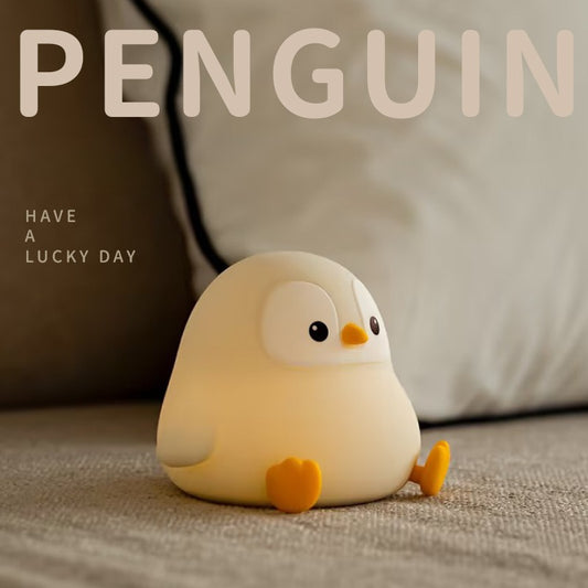 Penguin Baby Silicone Night Light