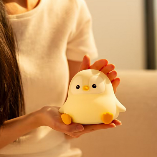 Penguin Baby Silicone Night Light