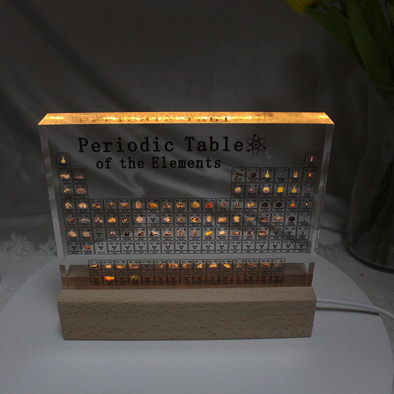 Periodic Table Night Light