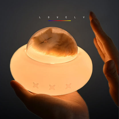 Pet Spaceship Silicone Lamp