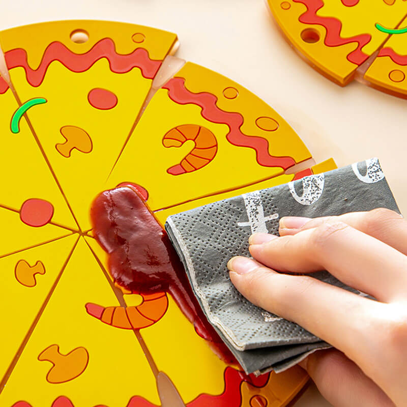 Pizza Shaped Placemat