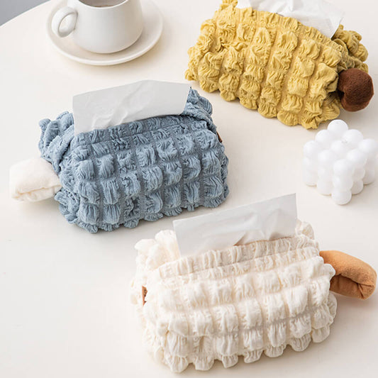 Pleated Tissue Storage Box