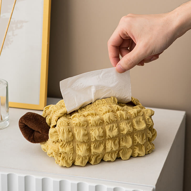 Pleated Tissue Storage Box