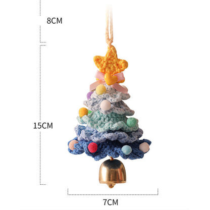 Plush Christmas Tree Ornament