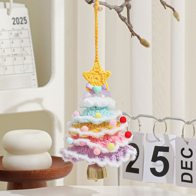 Plush Christmas Tree Ornament