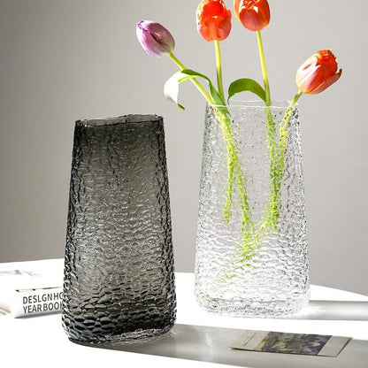 Primary Color Glass Vase