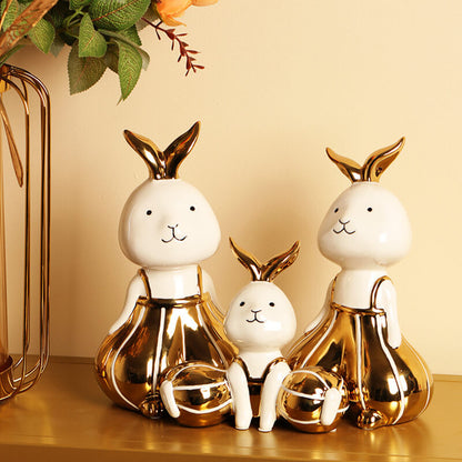 Pumpkin Lantern Bunny Set