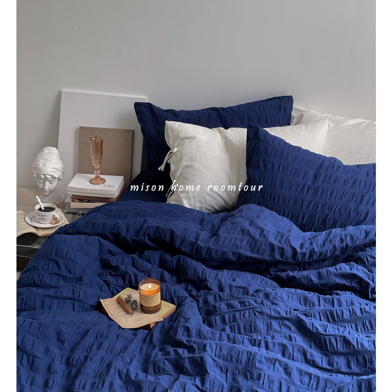 Pure Cotton 3D Seersucker Bedding
