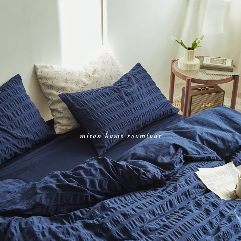Pure Cotton 3D Seersucker Bedding