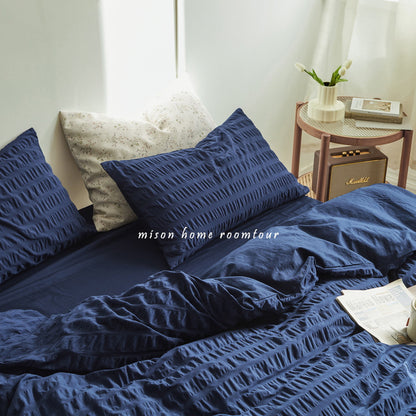 Pure Cotton 3D Seersucker Bedding