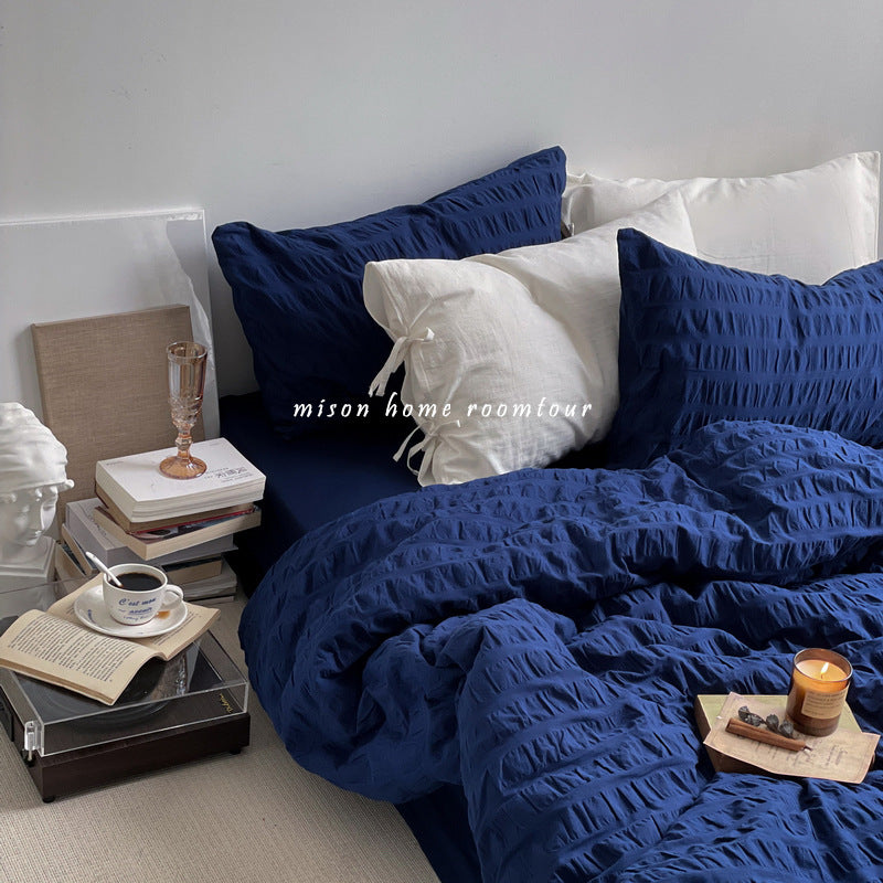 Pure Cotton 3D Seersucker Bedding
