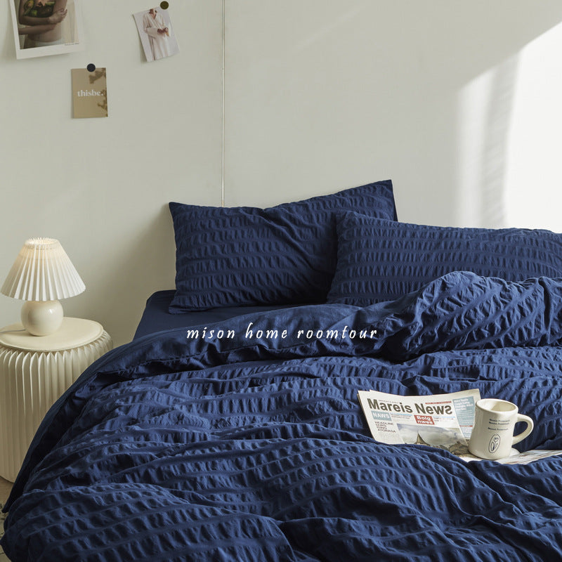 Pure Cotton 3D Seersucker Bedding