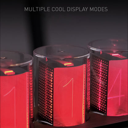 RGB Full-Color Semi-Glow Tube Clock