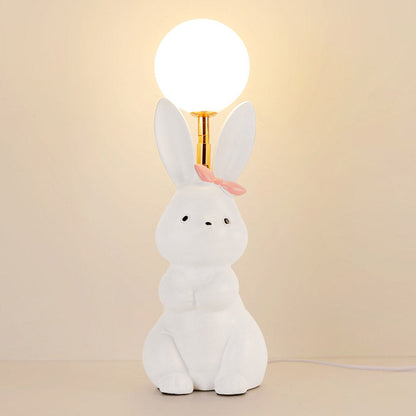 Rabbit Feather Table Lamp