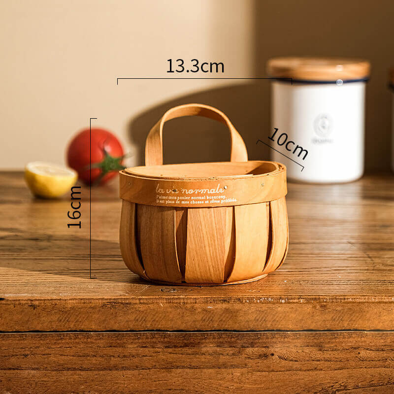 Rattan Wall Hanging Storage Basket