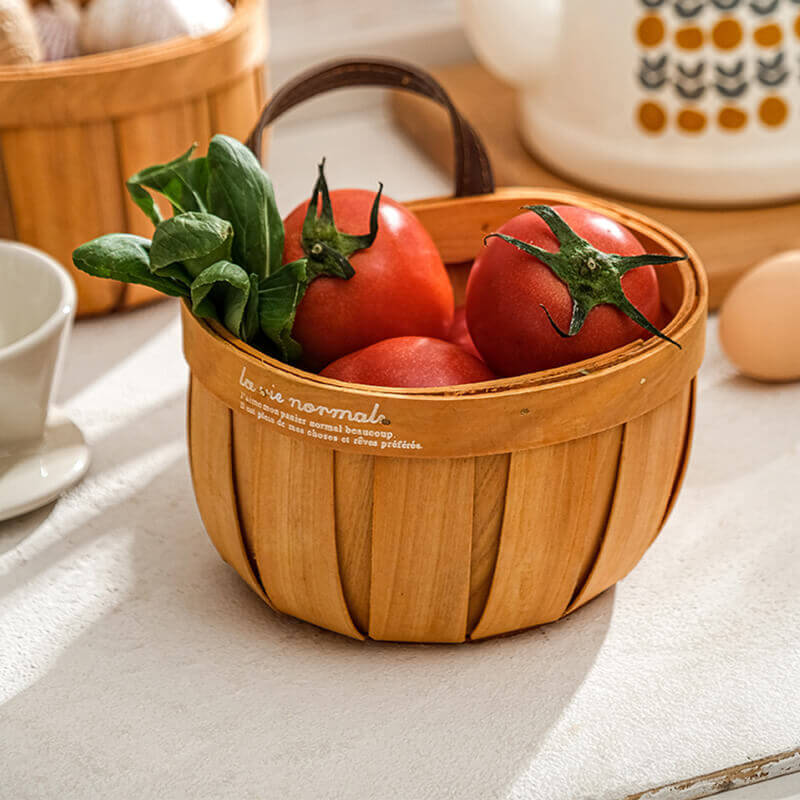 Rattan Wall Hanging Storage Basket