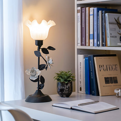 Retro Flower Table Lamp
